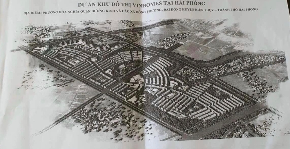 Vị trí của dự án Vinhomes Dương Kinh